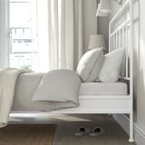 STJÄRNÖ Bed frame, white, Full