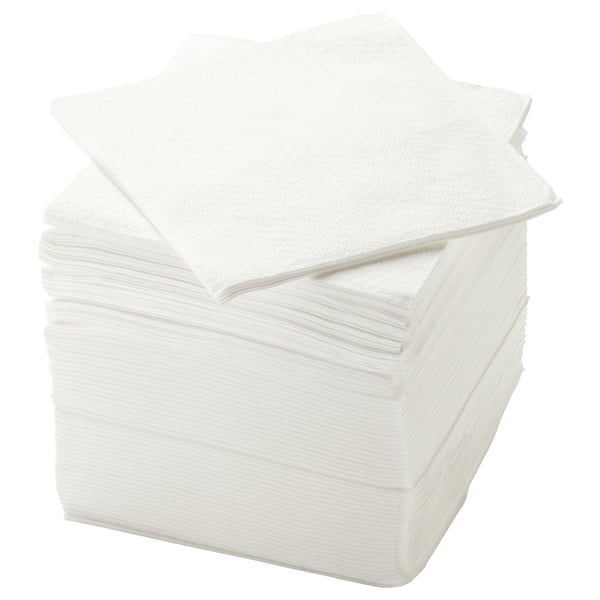 STORÄTARE Paper napkin, white, 30x30 cm