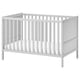 SUNDVIK Cot, grey, 70x132 cm