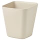 Option: SUNNERSTA Container, beige, 12x11 cm