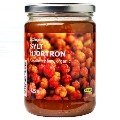 SYLT HJORTRON Cloudberry jam, organic, 425 g