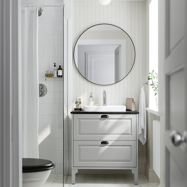TÄNNFORSEN / ORRSJÖN Wash-stnd w drawers/wash-basin