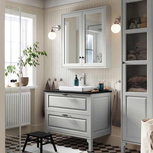 TÄNNFORSEN / ORRSJÖN Wash-stnd w drawers/wash-basin
