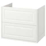 TÄNNFORSEN Wash-stand with drawers, white, 76x53x64 cm