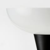 TÅGARP Floor uplighter/reading lamp, black/white