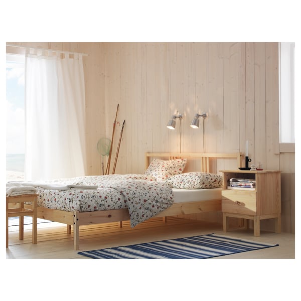 TARVA Bedside table, pine, 48x62 cm