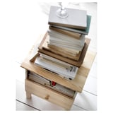 TARVA Bedside table, pine, 48x62 cm