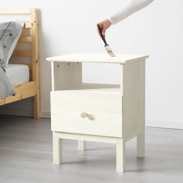 TARVA Bedside table, pine, 48x62 cm