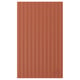 TERRSJÖ Door, red-brown wave pattern, 46x76 cm