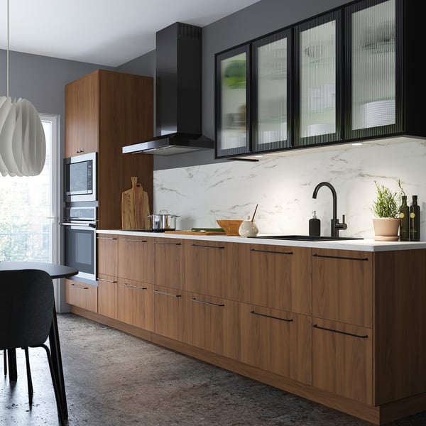 TISTORP 2-p door f corner base cabinet set