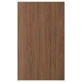 TISTORP Door, brown walnut effect, 61x102 cm