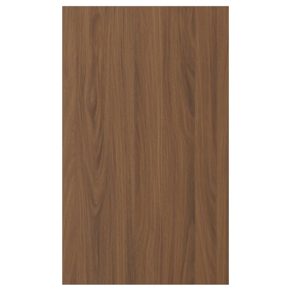 TISTORP Door, brown walnut effect, 45.7x76.2 cm