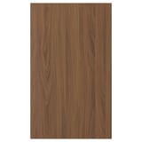 TISTORP Door, brown walnut effect, 45.7x76.2 cm