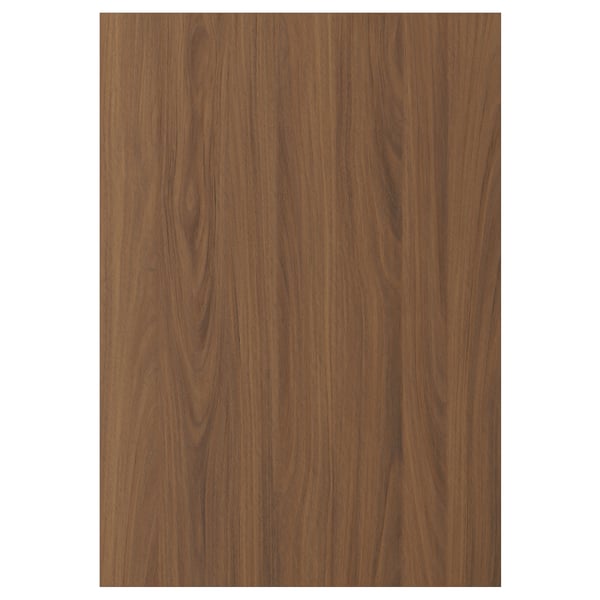TISTORP Door, brown walnut effect, 53.3x76.2 cm