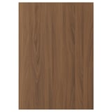 TISTORP Door, brown walnut effect, 53.3x76.2 cm