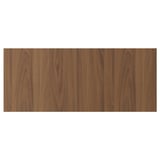 TISTORP Drawer front, brown walnut effect, 91x38 cm