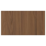 TISTORP Drawer front, brown walnut effect, 46x25 cm