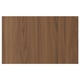 Option: TISTORP Drawer front, brown walnut effect, 61x38 cm