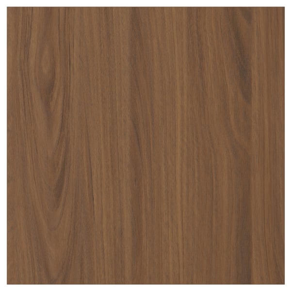 TISTORP Drawer front, brown walnut effect, 38x38 cm
