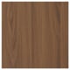 TISTORP Drawer front, brown walnut effect, 38x38 cm
