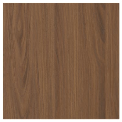 TISTORP Drawer front, brown walnut effect, 38x38 cm