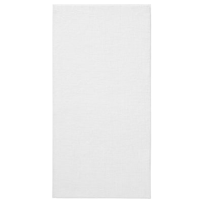 TOFTBO Bath mat, white, 60x120 cm