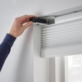 TREDANSEN Block-out cellular blind, smart wireless/battery-operated white, 96.5x195 cm
