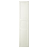 TYSSEDAL Door with hinges, white, 50x229 cm