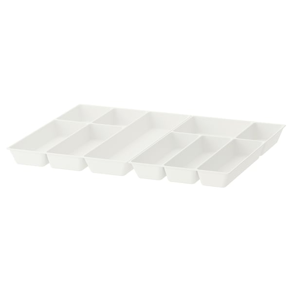 UPPDATERA Cutlery tray, 2-piece, white, 67x50 cm