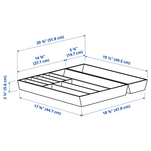 UPPDATERA Cutlery tray/utensil tray