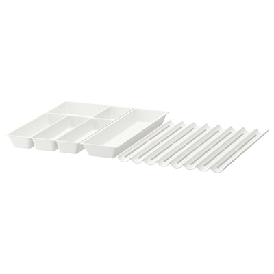 UPPDATERA Cutlery+utensil trays/4 spice racks