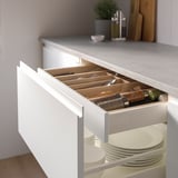 UPPDATERA Spice rack, anthracite, 15x50 cm