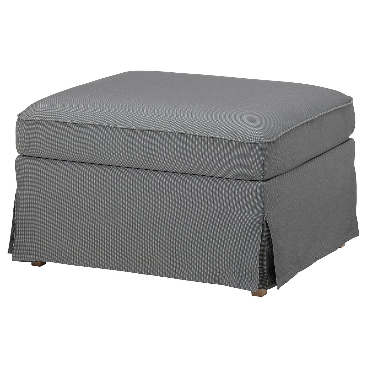 UPPLAND Footstool Remmarn light grey IKEA