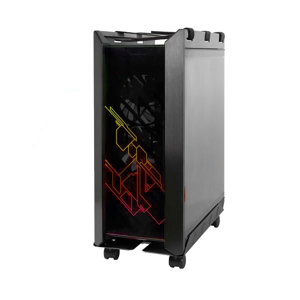 UPPSPEL Cpu stand with castors, dark grey