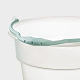 USPEN Bucket, plastic transparent/turquoise, 15 l