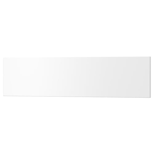 UTRUSTA drawer front, white, rectangular, simple.