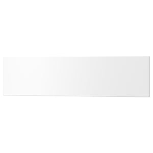 UTRUSTA drawer front, white, rectangular, simple.