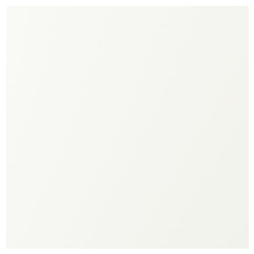 VALLSTENA white cabinet door, smooth surface, square shape.