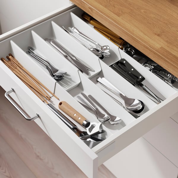 VARIERA Cutlery tray, adjustable, 28-44x47 cm