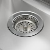 VATTUDALEN Inset sink, 1 bowl with drainboard