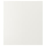 VEDDINGE 2-p door f corner base cabinet set, white, 33x76 cm