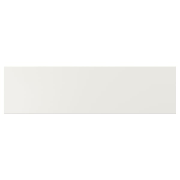 VEDDINGE Drawer front, white, 91x25 cm