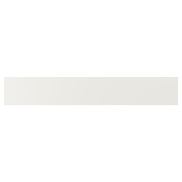VEDDINGE Drawer front, white, 76x13 cm