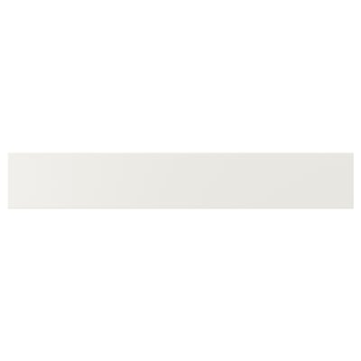 VEDDINGE Drawer front, white, 76x13 cm