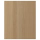 Option: VEDHAMN Cover panel, oak, 62.7x76.2 cm