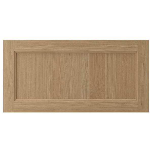 VEDHAMN Drawer front, oak, 76x38 cm