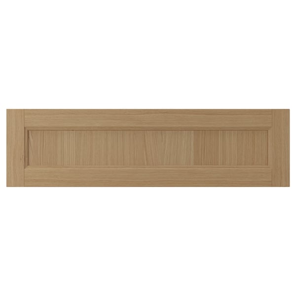 VEDHAMN Drawer front, oak, 91x25 cm