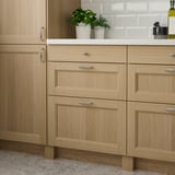 VEDHAMN Drawer front, oak, 38x13 cm