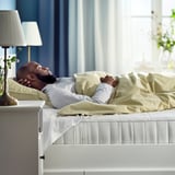 VESTERÖY Hybrid mattress, medium firm/white, Twin