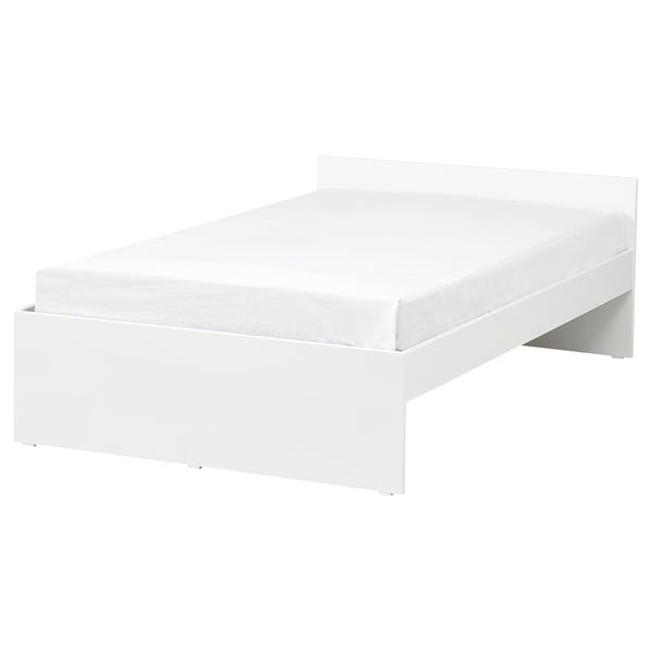 VIHALS Bed frame, white, Full/Double